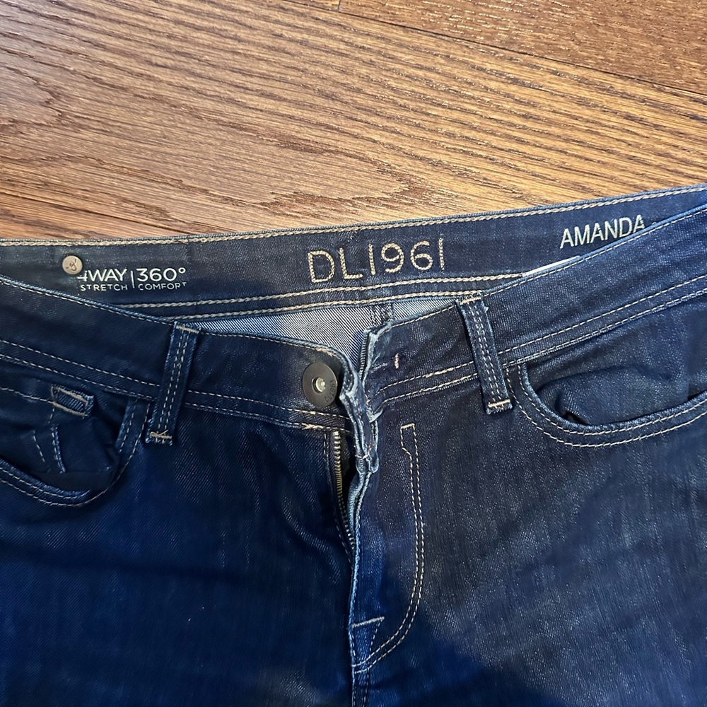 Dl1961 Amanda jeans dark wash skinny jeans - Picture 2 of 4